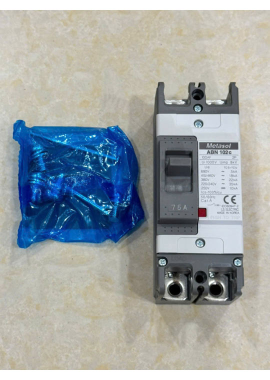 MCCB LS 2P 75A 35kA ( ABN102c )