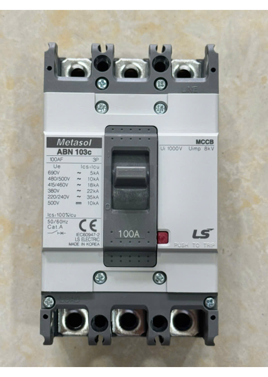 MCCB LS 3P 100A 22kA ( ABN103c )