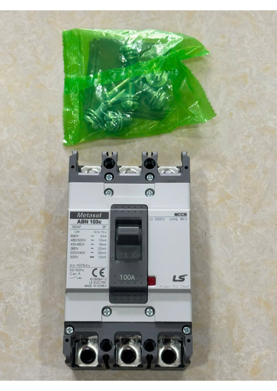 MCCB LS 3P 100A 22kA ( ABN103c )