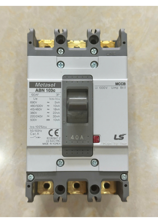 MCCB LS ABN103c 3P 40A 22kA