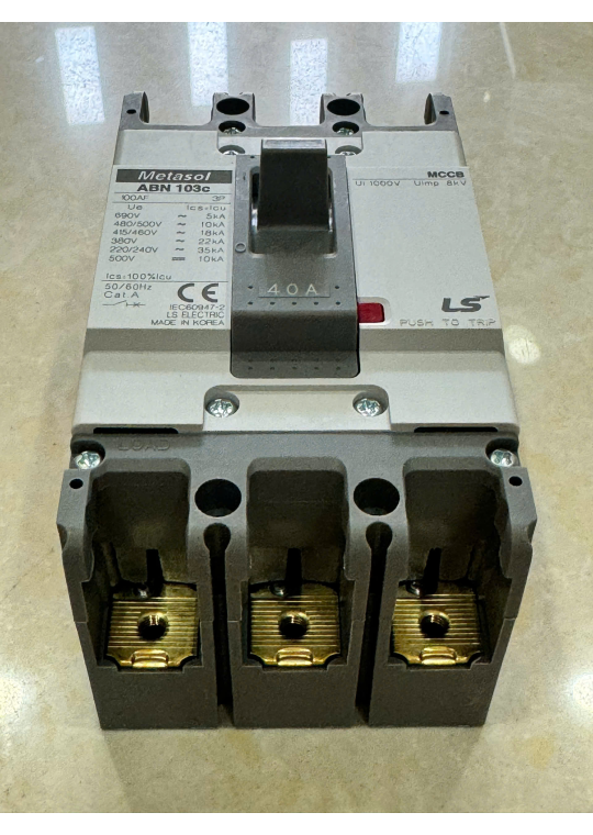 MCCB LS ABN103c 3P 40A 22kA
