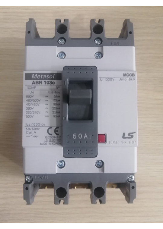 MCCB LS 3P 50A 22kA ( ABN103c )