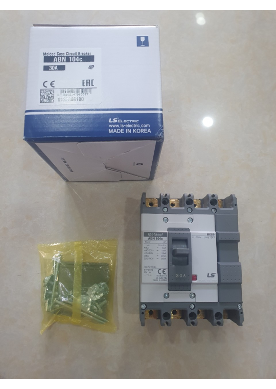 MCCB LS 4P 30A 22kA ( ABN104c )