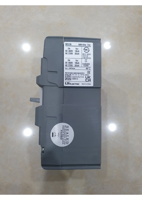 MCCB LS 4P 75A 22kA ( ABN104c )