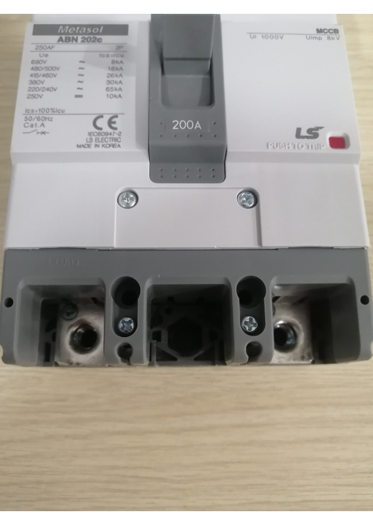MCCB LS 2P 200A 65kA ( ABN202c )