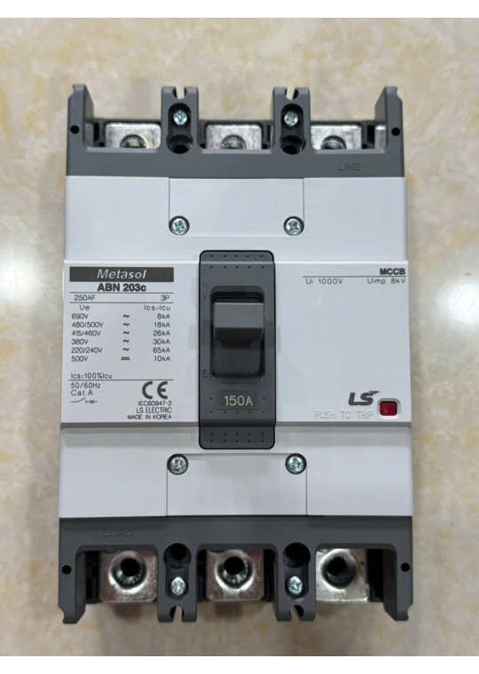 MCCB LS 3P 150A 30kA ( ABN203c )