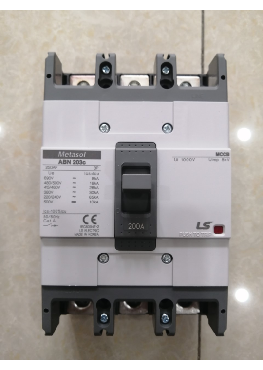 MCCB LS 3P 200A 30kA ( ABN203c )