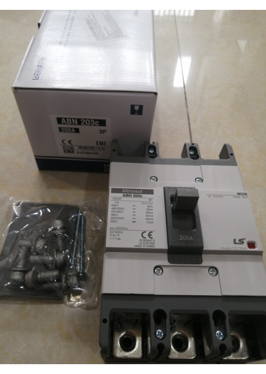 MCCB LS 3P 200A 30kA ( ABN203c )