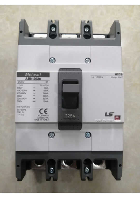 MCCB LS 3P 225A 30kA ( ABN203c )