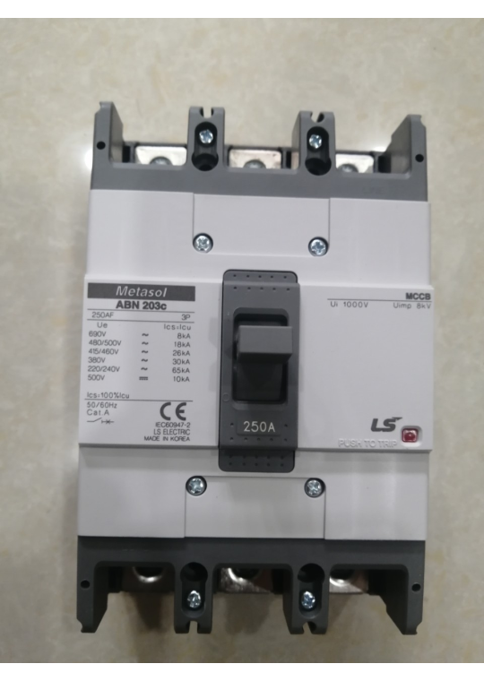 MCCB LS 3P 250A 30kA ( ABN203c )