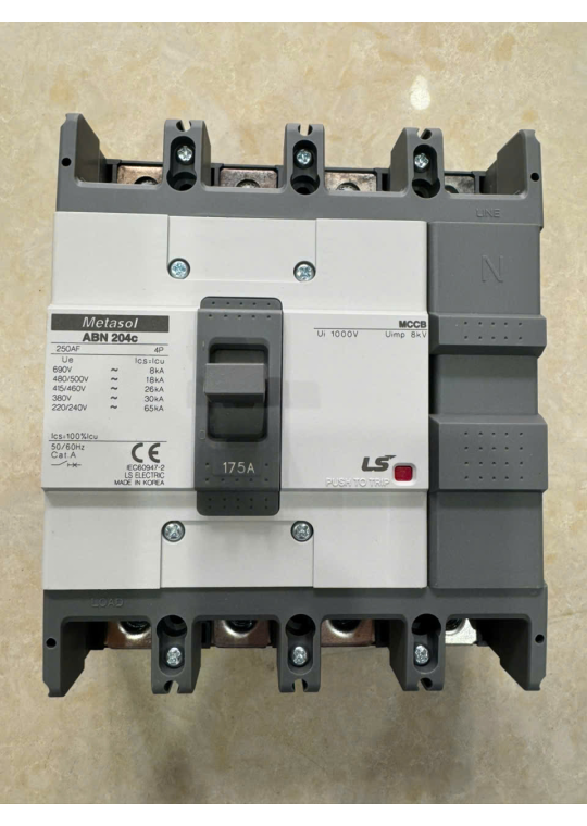 MCCB LS 4P 175A 30kA ( ABN204c )
