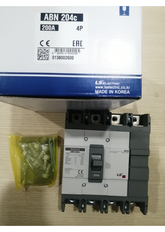 MCCB LS 4P 200A 30kA ( ABN204c )