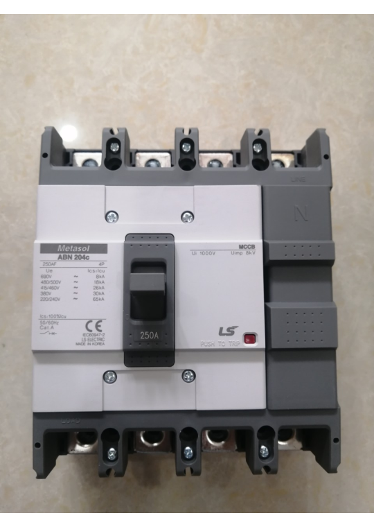 MCCB LS 4P 250A 30kA ( ABN204c )