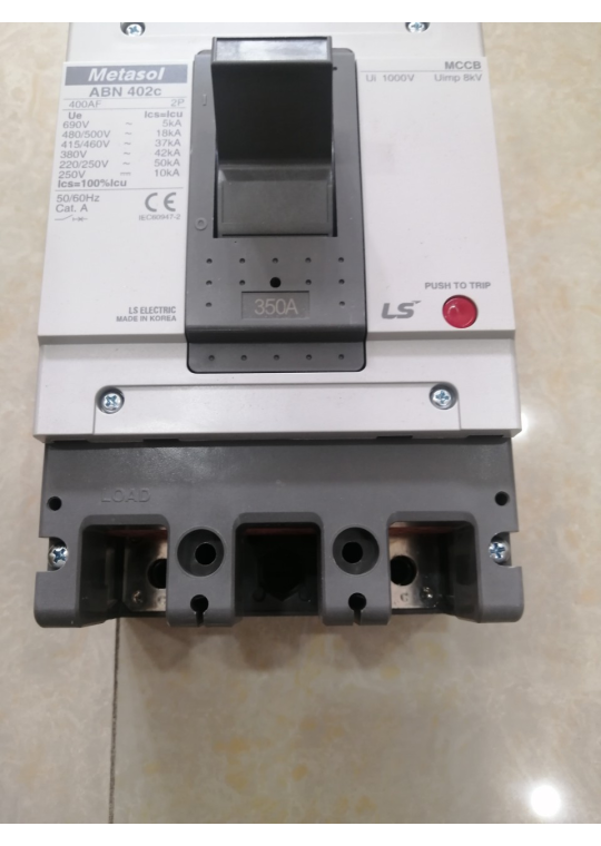 MCCB LS 2P 350A 50kA ( ABN402c )