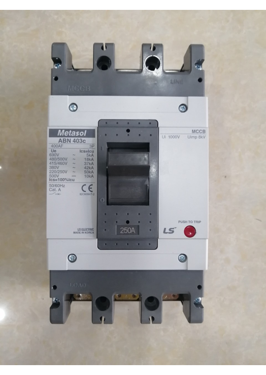 MCCB LS 3P 250A 42kA ( ABN403c )