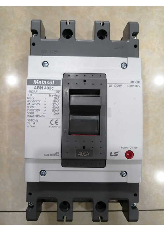 MCCB LS 3P 400A 42kA ( ABN403c )