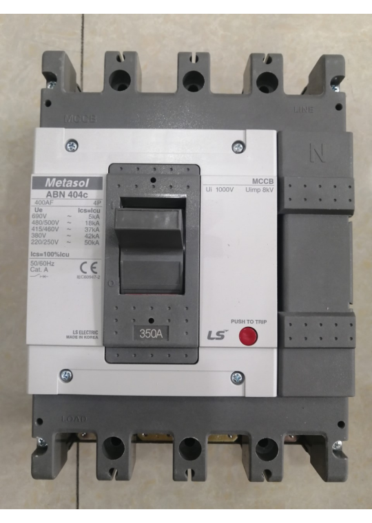 MCCB LS 4P 350A 42kA ( ABN404c )
