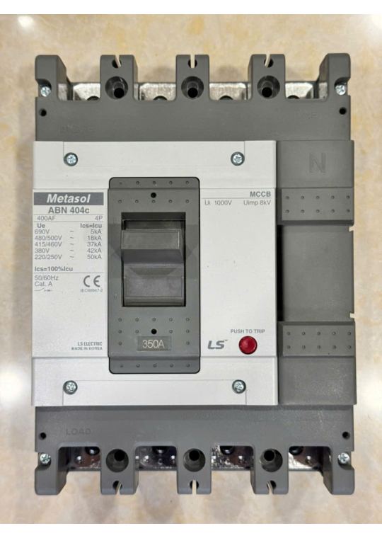 MCCB LS 4P 350A 42kA ( ABN404c )