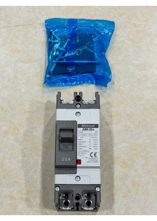 MCCB LS 2P 20A 30kA ( ABN52c )