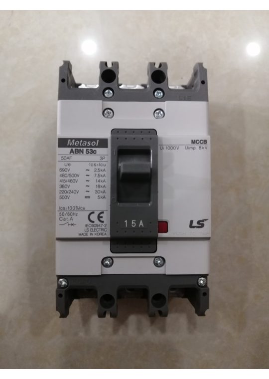 MCCB LS 3P 15A 18kA ( ABN53c )
