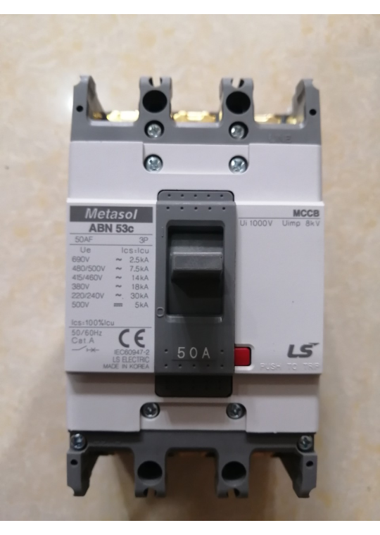 MCCB LS 3P 50A 18kA ( ABN53c )