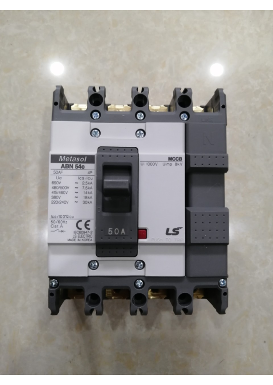 MCCB LS 4P 50A 18kA ( ABN54c )