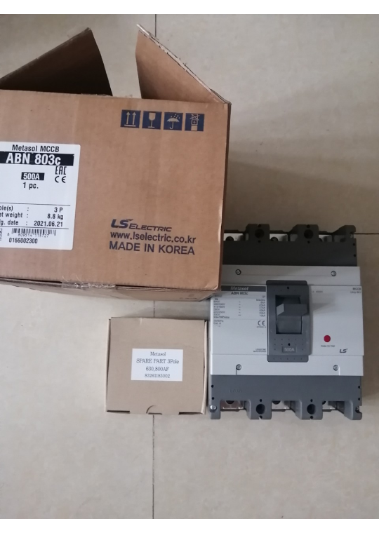 MCCB LS 3P 500A 45kA ( ABN803c )