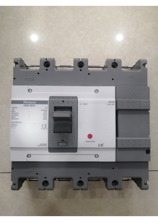 MCCB LS 4P 500A 45kA ( ABN804c )