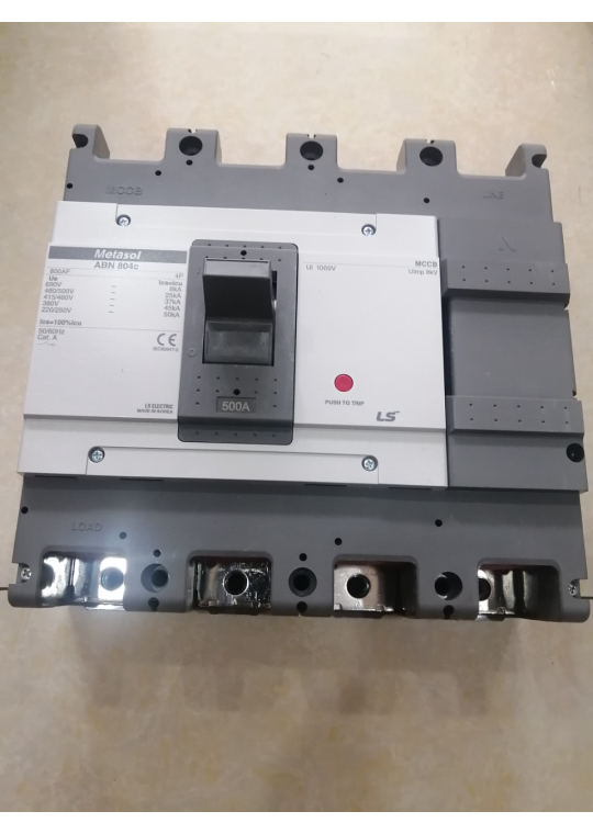 MCCB LS 4P 500A 45kA ( ABN804c )