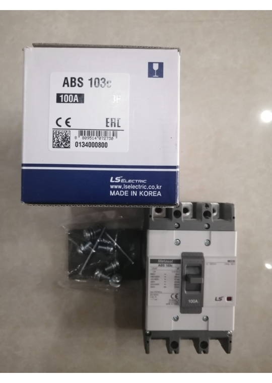 MCCB LS 3P 100A 42kA ( ABS103c )