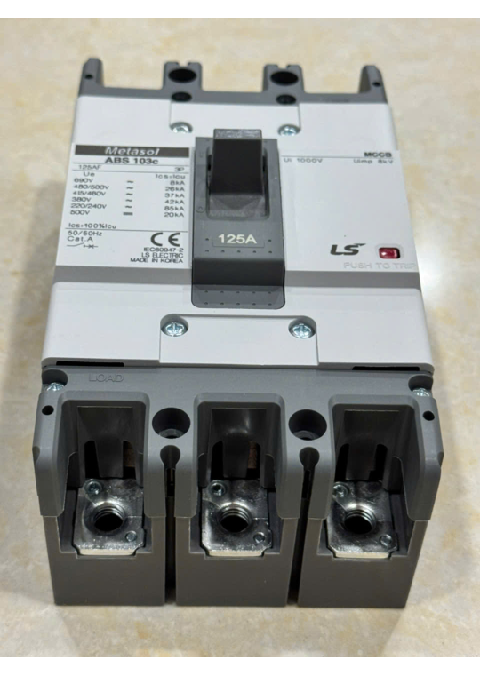 MCCB LS 3P 125A 42kA ( ABS103c )