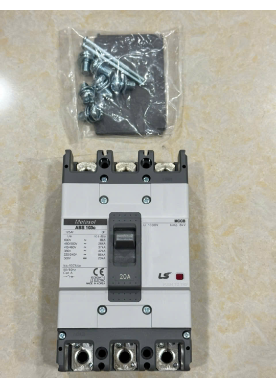 MCCB LS 3P 20A 42kA ( ABS103c )