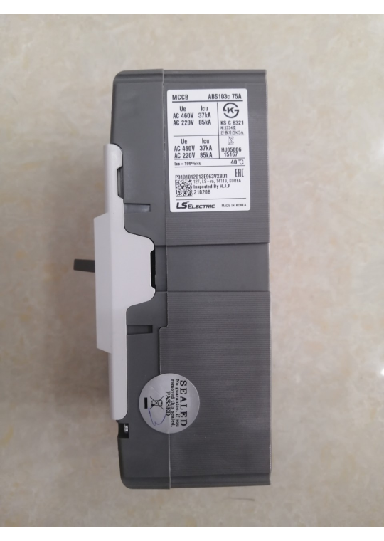 MCCB LS 3P 75A 42kA ( ABS103c )