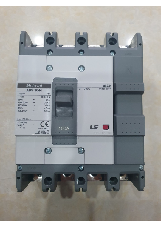 MCCB LS 4P 100A 42kA ( ABS104c )