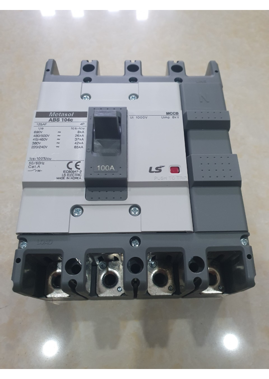 MCCB LS 4P 100A 42kA ( ABS104c )