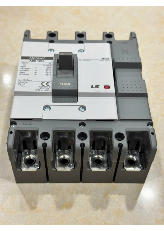 MCCB LS 4P 100A 42kA ( ABS104c )