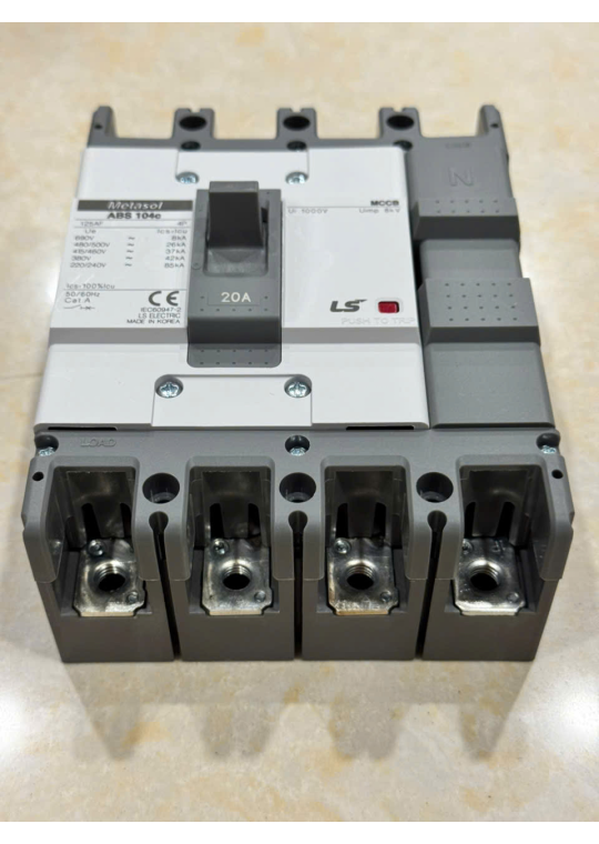 MCCB LS 4P 20A 42kA ( ABS104c )