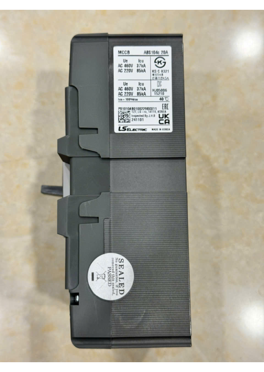 MCCB LS 4P 20A 42kA ( ABS104c )