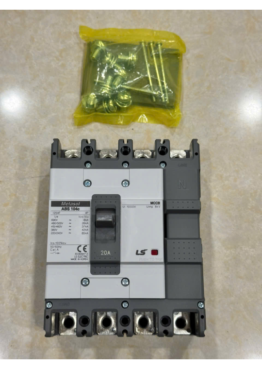 MCCB LS 4P 20A 42kA ( ABS104c )