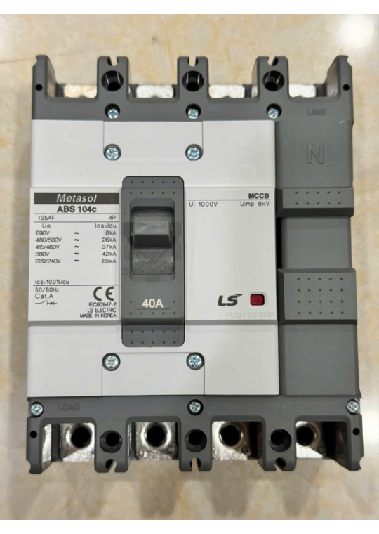 MCCB LS 4P 40A 42kA ( ABS104c )