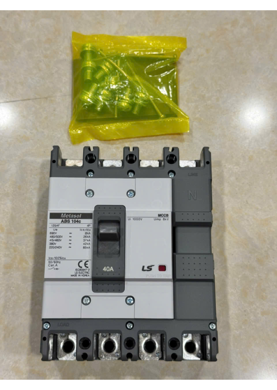 MCCB LS 4P 40A 42kA ( ABS104c )