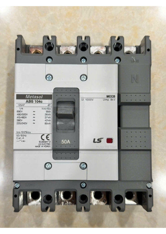MCCB LS 4P 50A 42kA ( ABS104c )