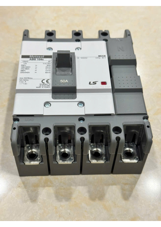 MCCB LS 4P 50A 42kA ( ABS104c )