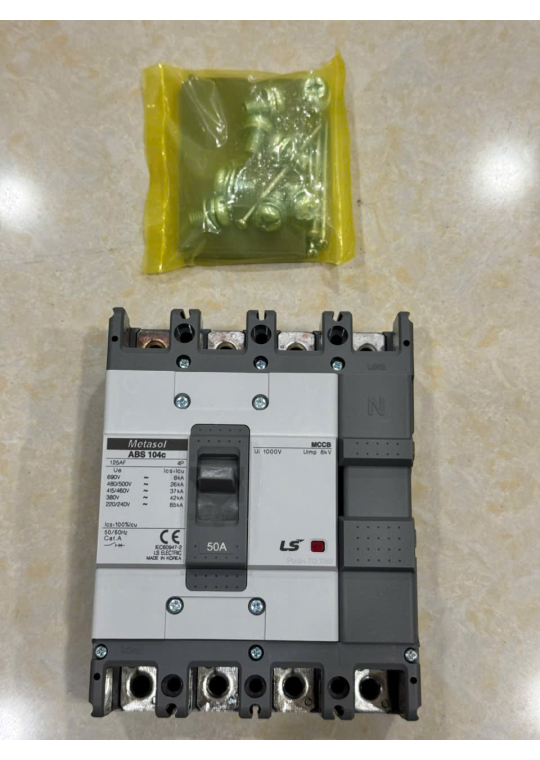 MCCB LS 4P 50A 42kA ( ABS104c )