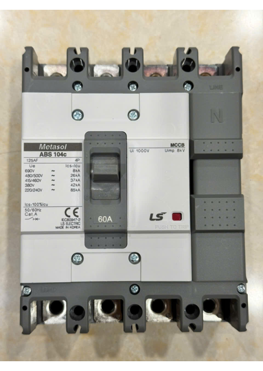 MCCB LS 4P 60A 42kA ( ABS104c )