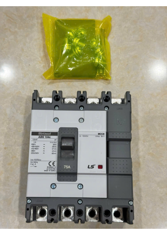 MCCB LS 4P 75A 42kA ( ABS104c )