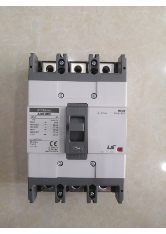 MCCB LS 3P 175A 42kA ( ABS203c )