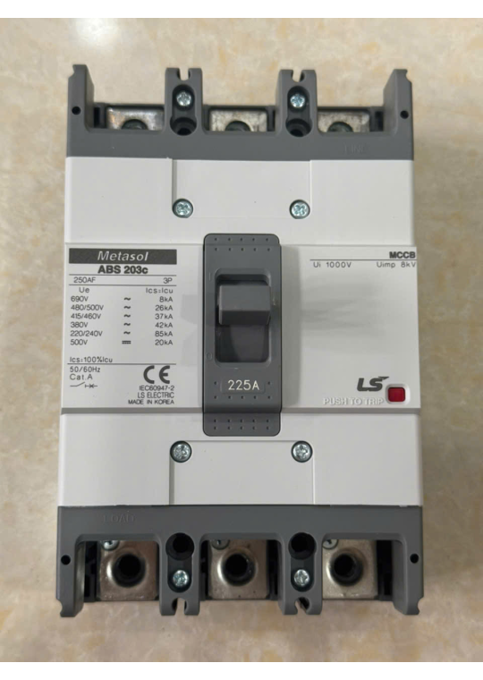 MCCB LS 3P 225A 42kA ( ABS203c )