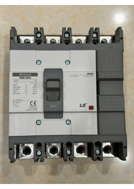 MCCB LS 4P 200A 42kA ( ABS204c )