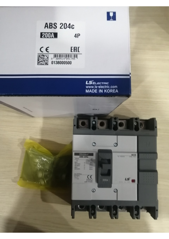 MCCB LS 4P 200A 42kA ( ABS204c )